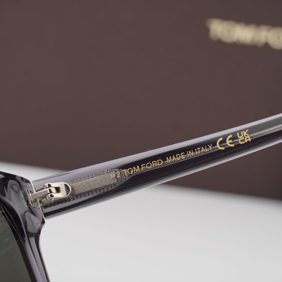 Tom Ford FT0969-K 20A Square Sunglasses - Grey/Smoke - Picture 6 of 8